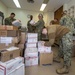 U.S. Navy Seabees deployed with NMCB-5 receive mail during the holidays