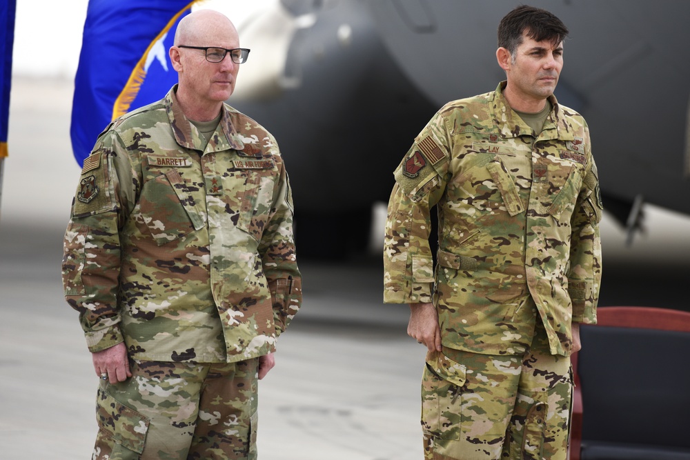 385 AEG welcomes new commander