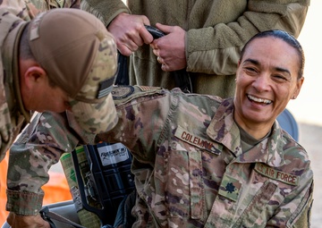 443rd AES demonstrates coalition CBRN equipment capability