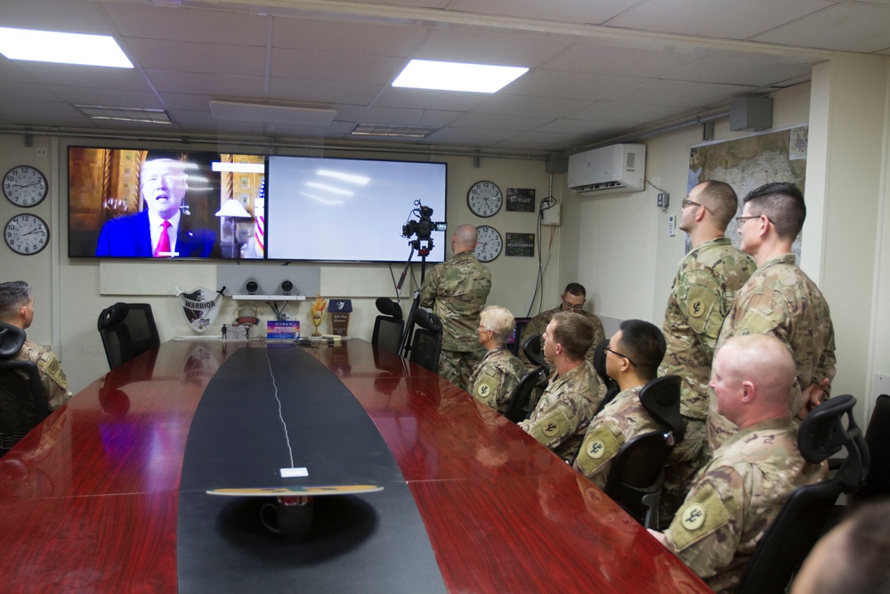 President Trump Holiday Video Conference