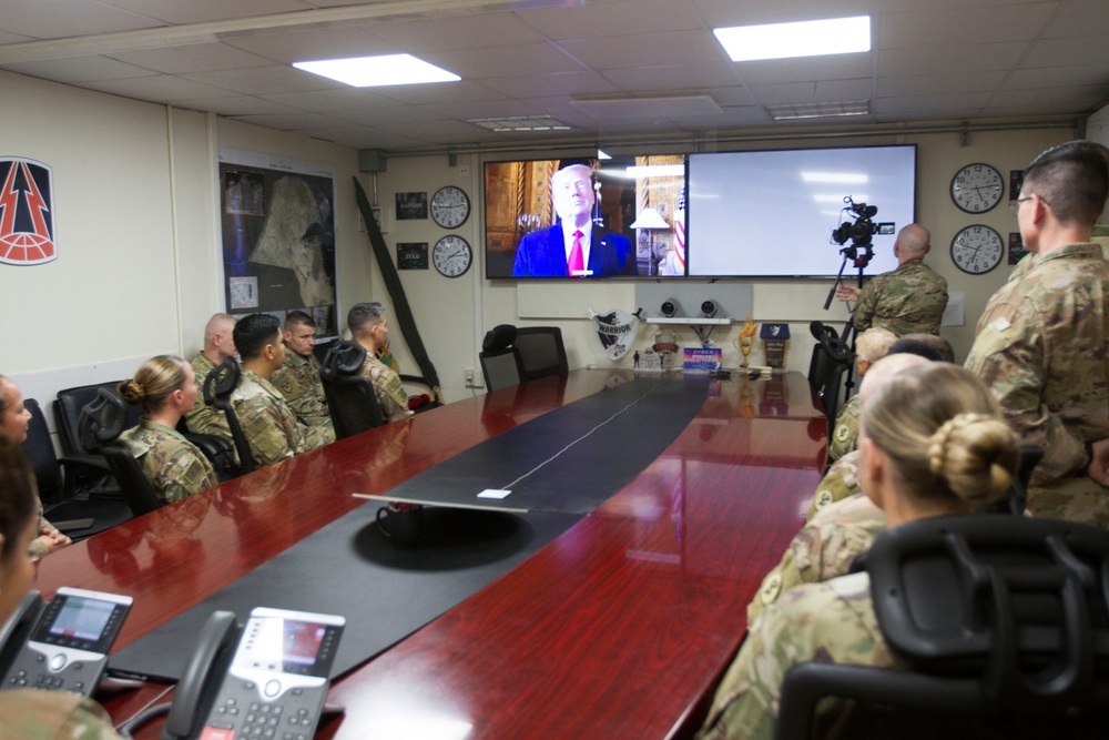 President Trump Holiday Video Conference
