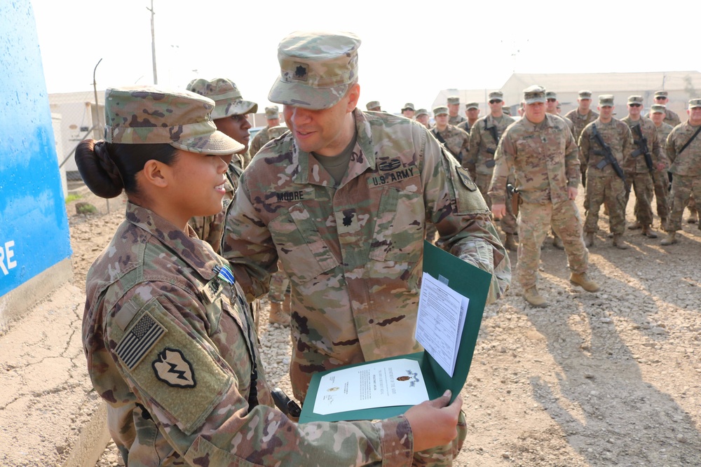 152nd CSSB Soldier of the Quarter Winner