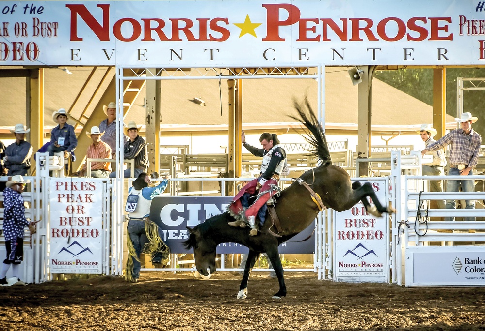 DVIDS Images Thousands attend Pikes Peak or Bust Rodeo; honor