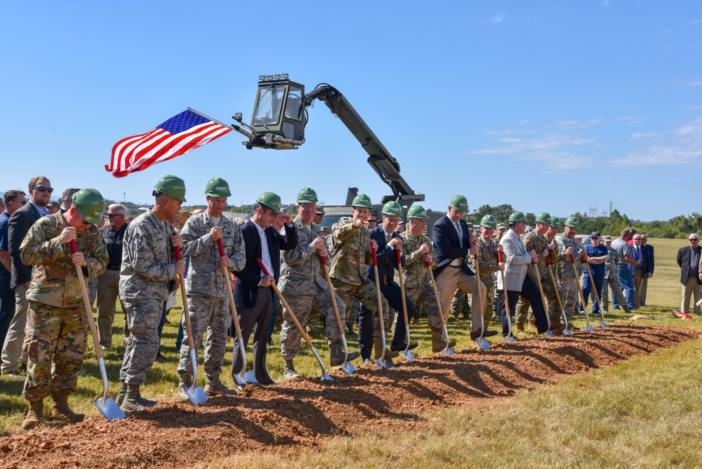 134th ARW breaks ground on new hangar