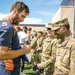 Experience of lifetime: Broncos show support for Soldiers