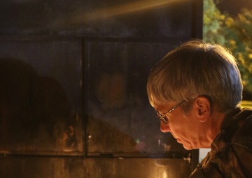 Candle in the darkness