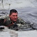 Cold-Weather Operations Course students participate in cold-water immersion training