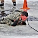 Cold-Weather Operations Course students participate in cold-water immersion training