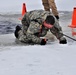 Cold-Weather Operations Course students participate in cold-water immersion training