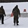 Cold-Weather Operations Course students participate in cold-water immersion training