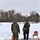 Cold-Weather Operations Course students participate in cold-water immersion training