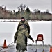 Cold-Weather Operations Course students participate in cold-water immersion training