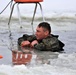 Cold-Weather Operations Course students participate in cold-water immersion training