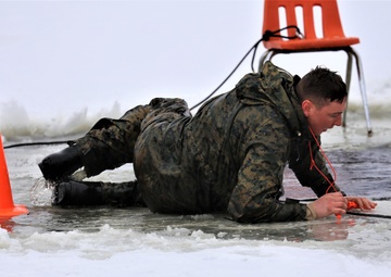 Photo Essay: Cold-Weather Operations Course students participate in cold-water immersion training