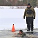 Cold-Weather Operations Course students participate in cold-water immersion training