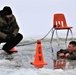 Cold-Weather Operations Course students participate in cold-water immersion training