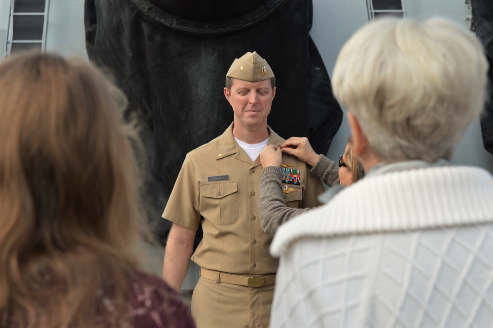 Naval Museum hosts a promotion ceremony