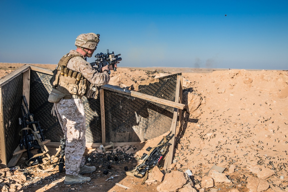 Live Fire Training in Progress