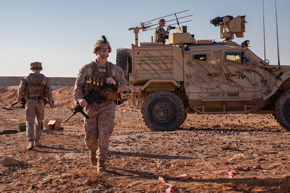 Live Fire: 2/7 Weapons company trains on T/O Equipment