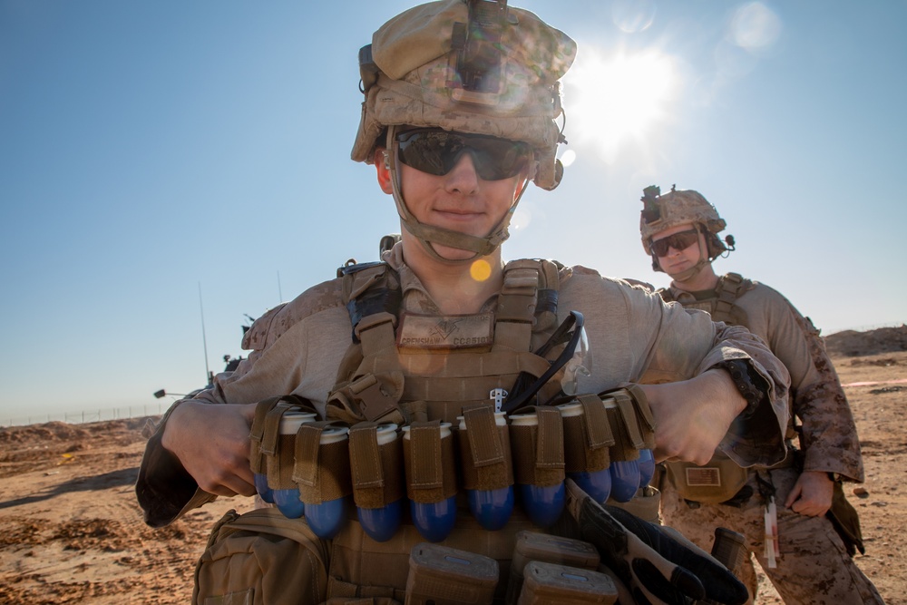 Live Fire: 2/7 Weapons company trains on T/O Equipment