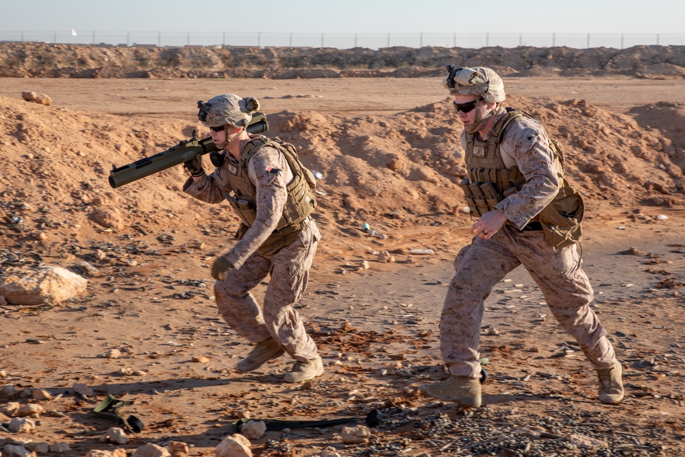 Live Fire: 2/7 Weapons company trains on T/O Equipment