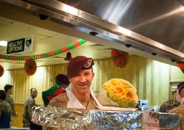 Panther Paratroopers Celebrate Christmas on Kandahar Airfield