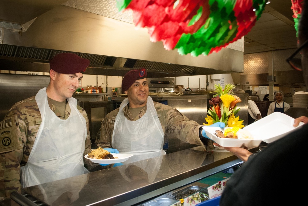 Panther Paratroopers Celebrate Christmas on Kandahar Airfield