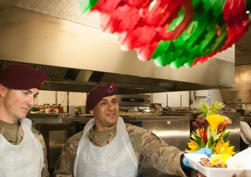 Panther Paratroopers Celebrate Christmas on Kandahar Airfield