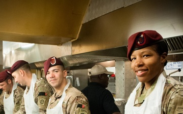 Panther Paratroopers Celebrate Christmas on Kandahar Airfield