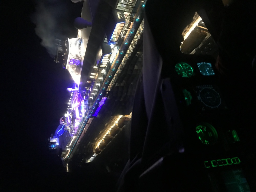 Coast Guard medevacs man from cruise ship off coast of New Jersey