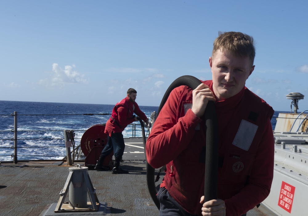 USS Barry Maintains Mission Readiness