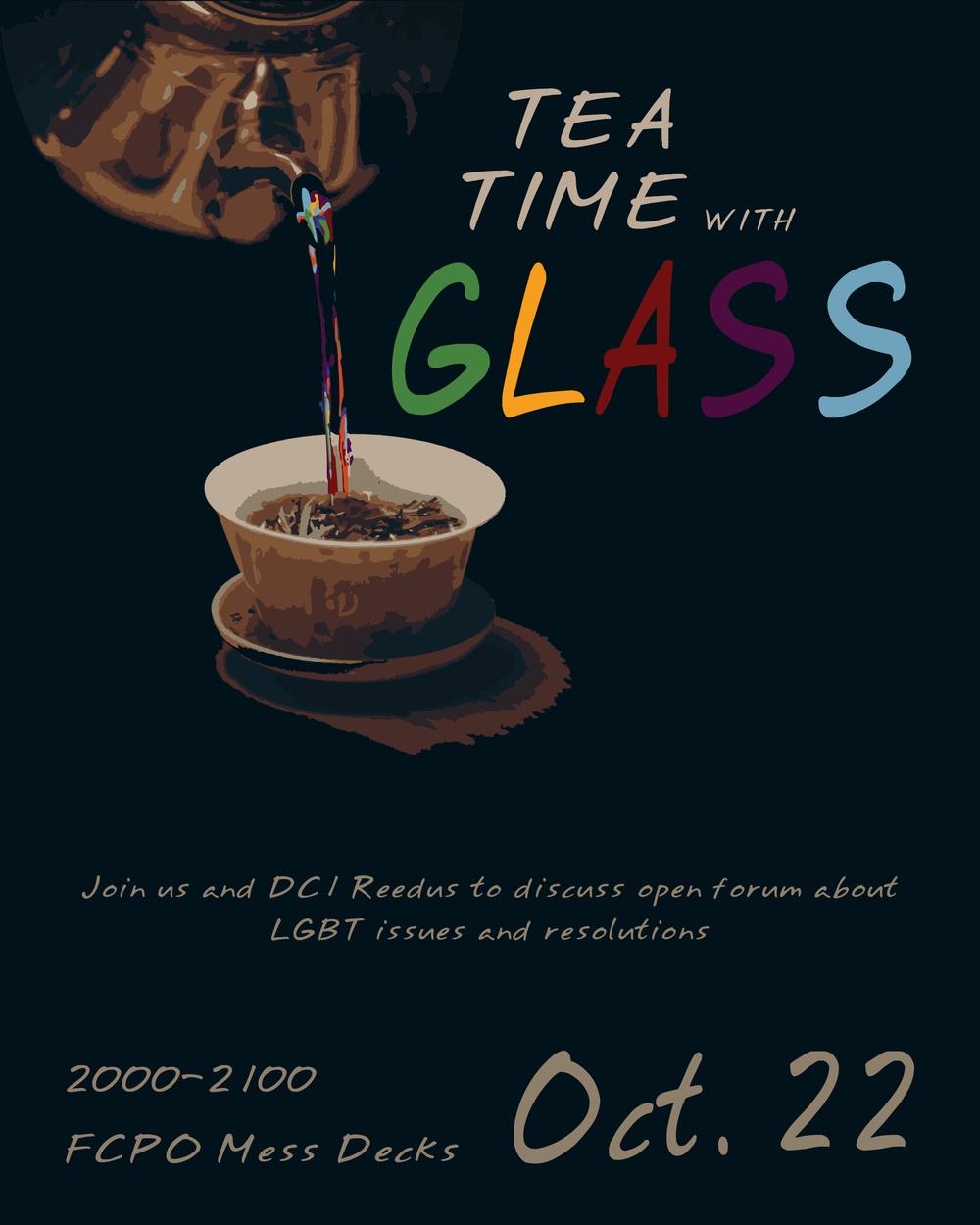 Tea Time with Glass