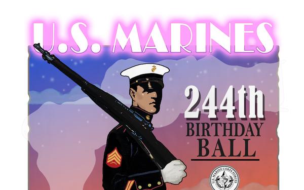 US Marine Corps Forces South Marine Corps Birthday Ball cover