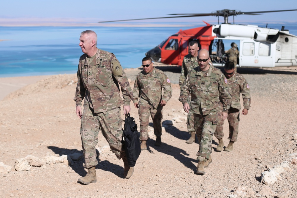 1st Theater Sustainment Command visits troops in Egypt