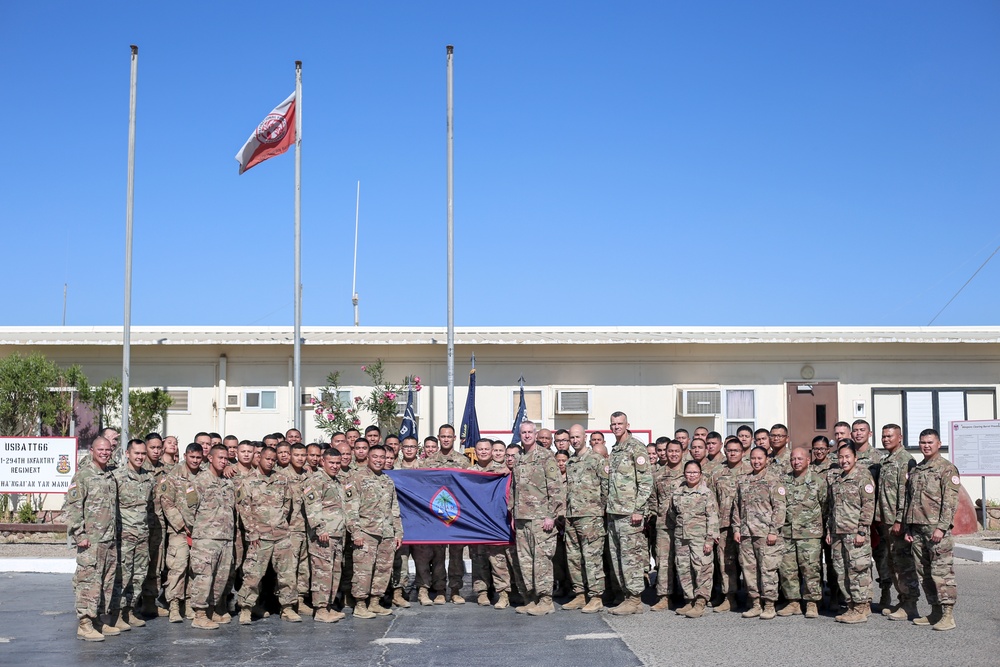 1st Theater Sustainment Command commander visits troops in Egypt