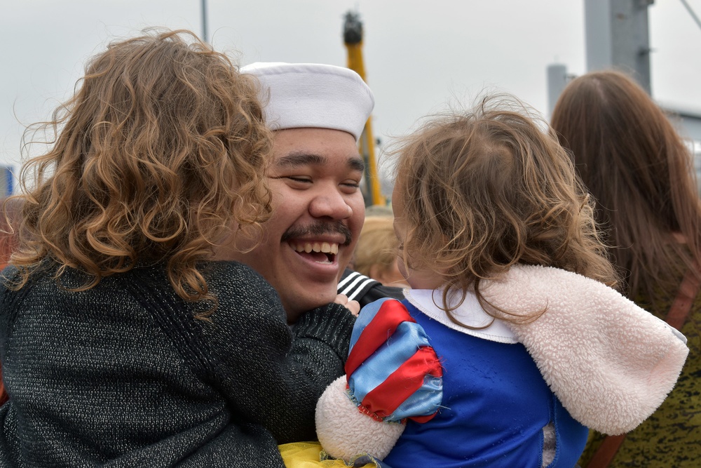 USS Providence (SSN 719)  Homecoming