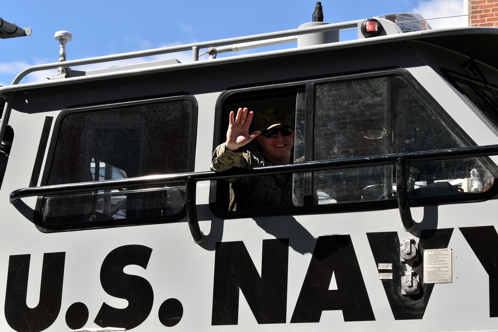 SUBASE New London Participates in St. Patrick Day Parade