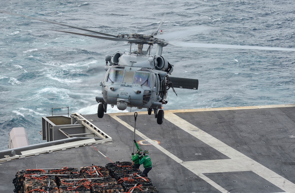 USS Harry S. Truman (CVN 75) transits the Arabian Sea