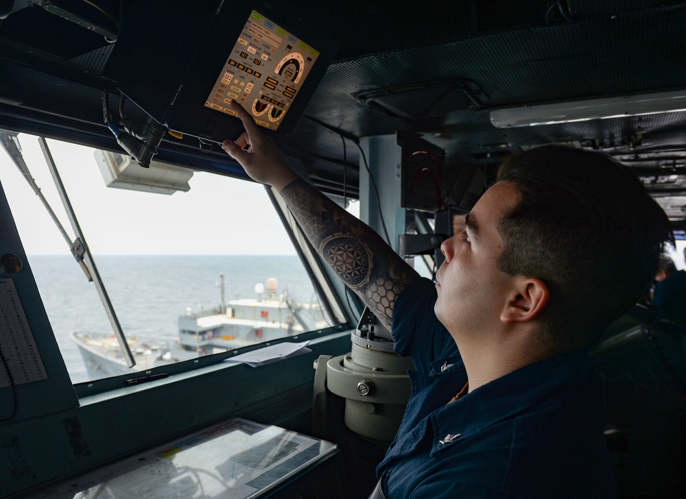 USS Harry S. Truman (CVN 75) transits the Arabian Sea