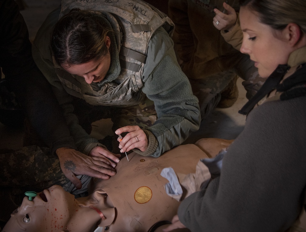 Medical exercise TCCC