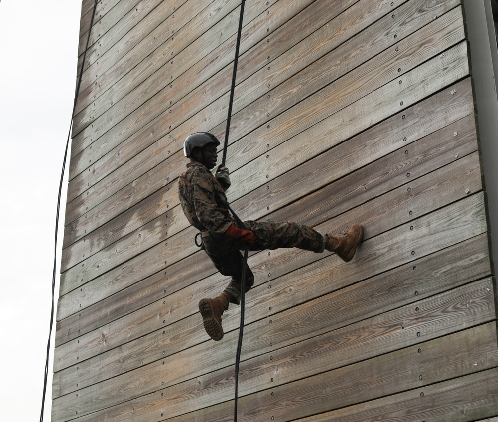 Bravo Company Rappel Tower