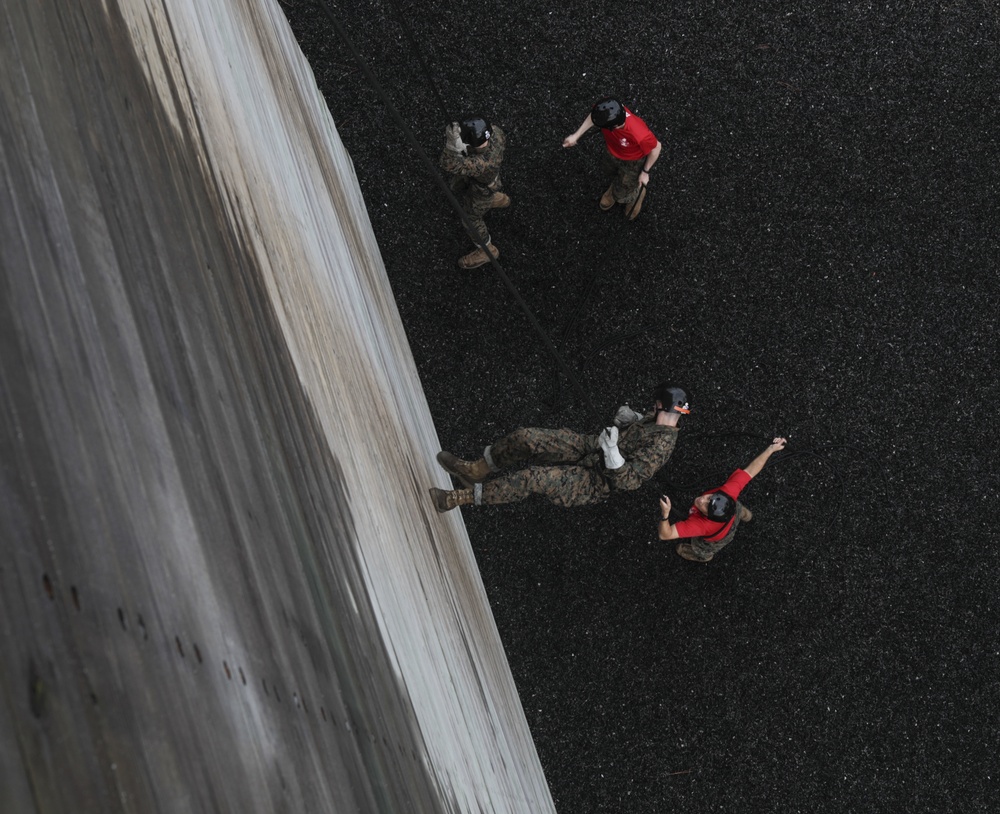 Bravo Company Rappel Tower