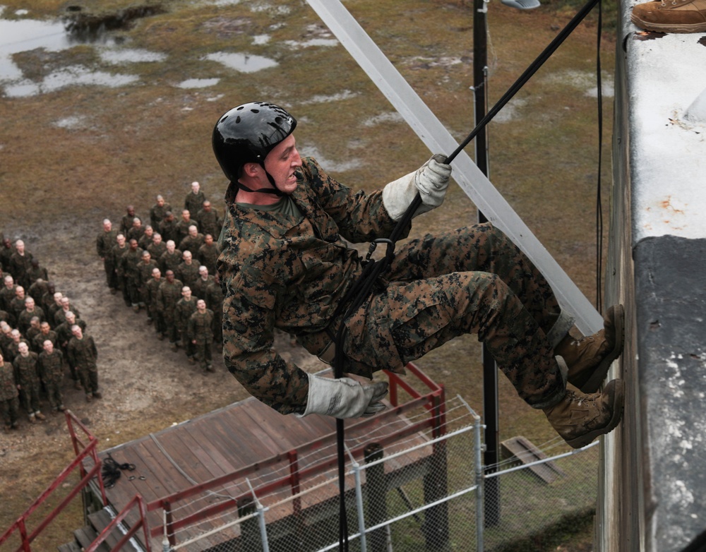 Bravo Company Rappel Tower