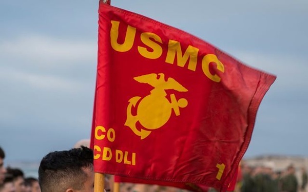 Presidio Marines’ birthday beach run