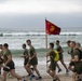 Presidio Marines’ birthday beach run