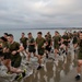Presidio Marines’ birthday beach run