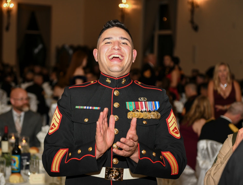 Marine Corps Detachment Monterey celebrates 244th Marine Corps birthday