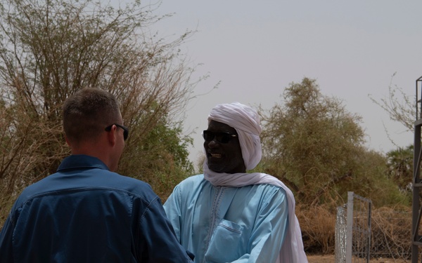 Soldiers and Airmen build partnerships in the Agadez