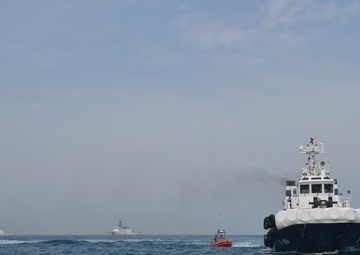 U.S. Coast Guard and Korea coast guard conduct joint training