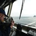 U.S. Coast Guard Cutter Bertholf conducts underway replenishment with the USNS Amelia Earhart in the East China Sea